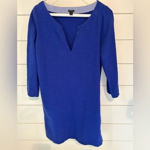 J. Crew tunic in blue